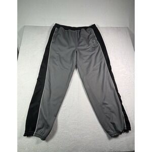 Sean Jean Mens Gray Sweatpants Black Side Stripe Joggers Pants Size 3XL XXXL